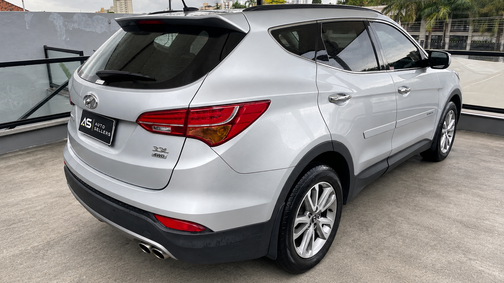 HYUDAI SANTA FÉ GLS 3.3 V6 2014 — foto 6